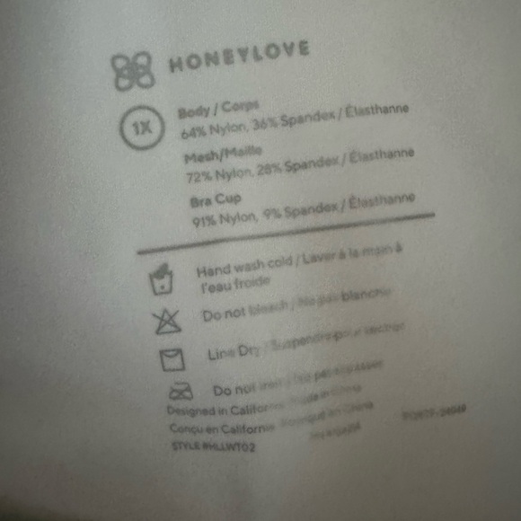 Honeylove White Sleeveless Top - Picture 2 of 2